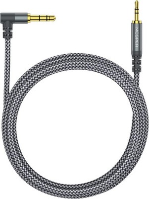 3.5mm to 2.5mm Aux Audio Cable (6.6FT), 90 Degree Right Cord Compatible with