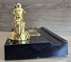 Vintage 1955 AMA American  Motorcycle Assn  Activity Award Desk Pen Trophy — photo 5