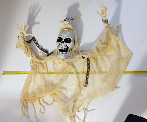 VINTAGE GEMMY HALLOWEEN ANIMATED SHAKING SPIRIT TESTED WORKING READ!!!! - Picture 7 of 10