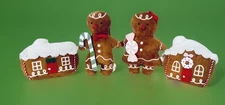Target Bullseye Playground Christmas Gingerbread Plush Set of 4 2025