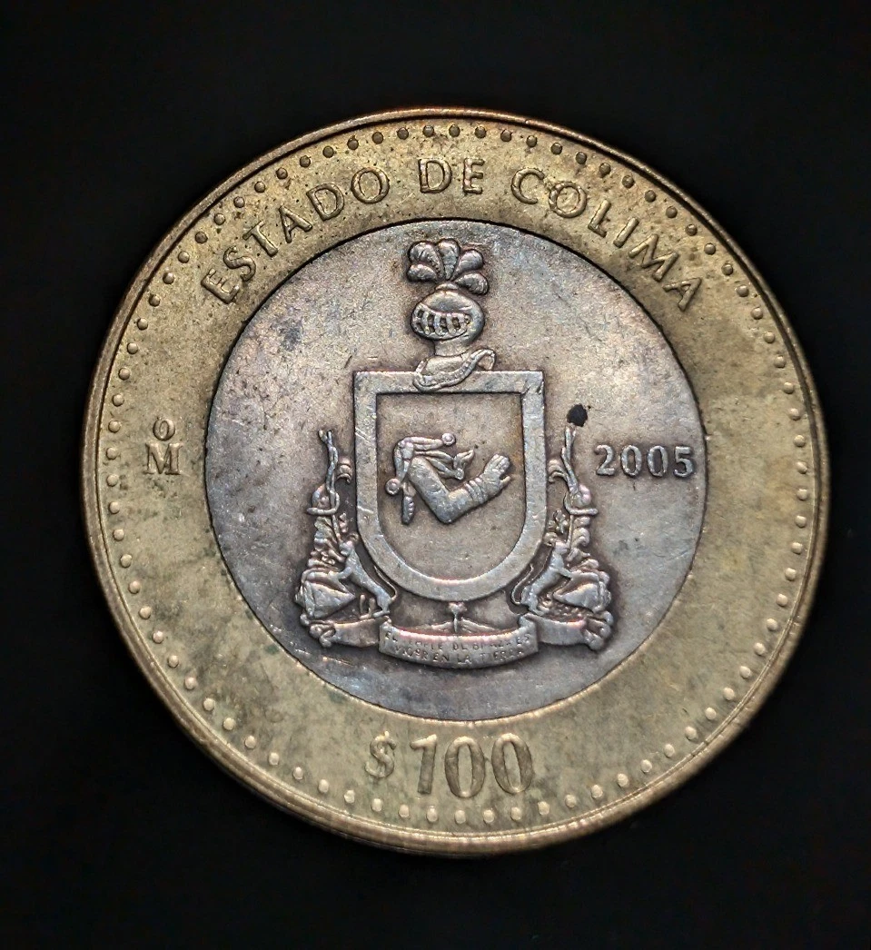 Uncirculated 100 Pesos Denomination 2005 Mexican Coins (1905-Now