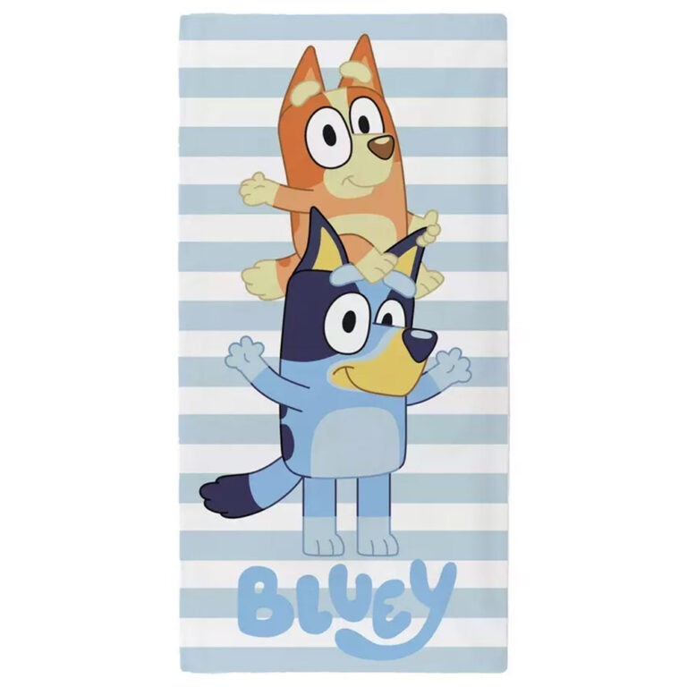 Bluey a Caballito Ride Toalla, Cumpleaños, Regalo Navidad, Merchandising Oficial