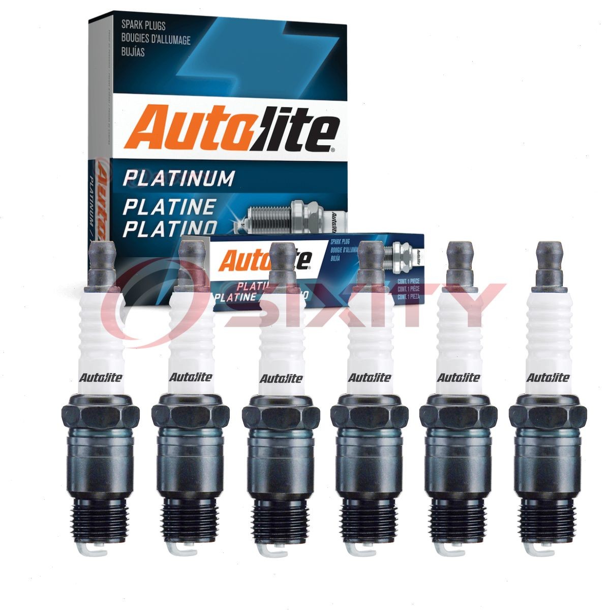 6 pc Autolite Platinum AP145 Spark Plugs for ARF4 5029 4323 4000 2953 121 10 ae