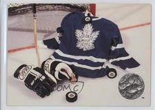1991-92 Pro Set Platinum Toronto Maple Leafs Team #150 t3w