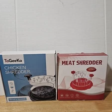 Lot 2 MEAT/CHICKEN SHEDDER-Easy Food Meal Prep Menu Preperation Kitchen NEW