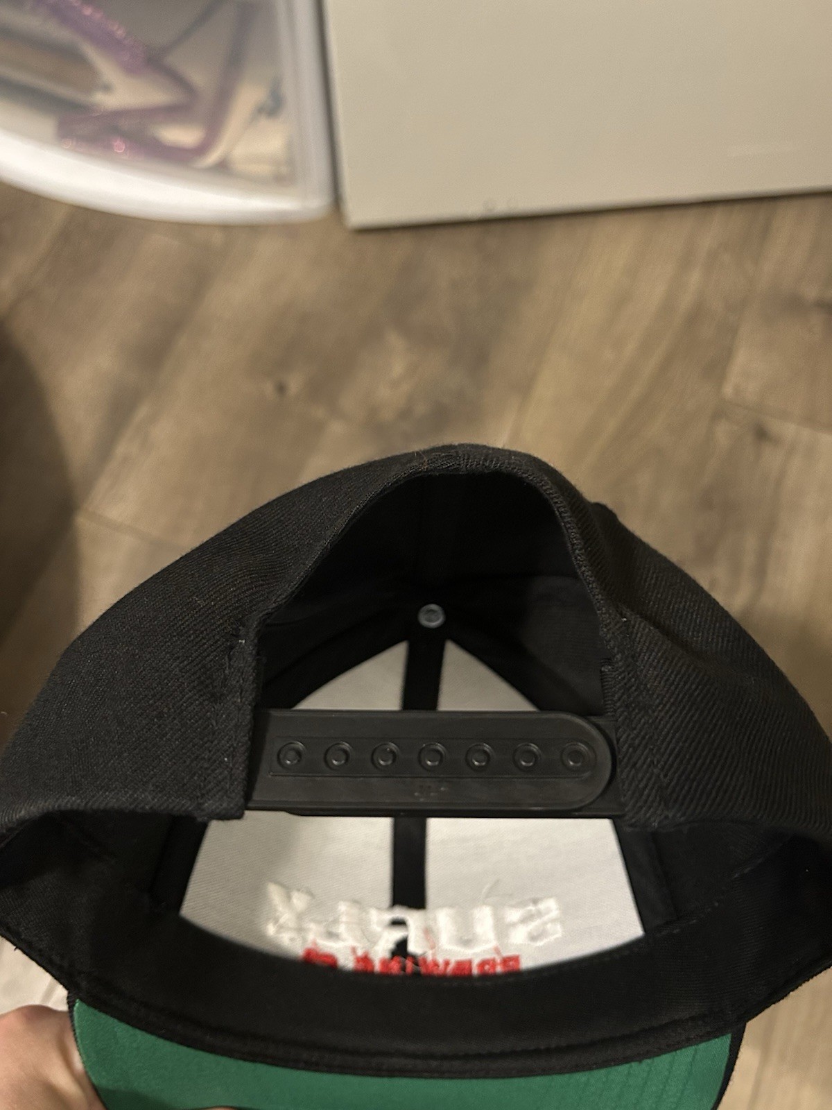 Vintage Surly Brewing Co. Snapback Hat Baseball Cap Lid Black/Red