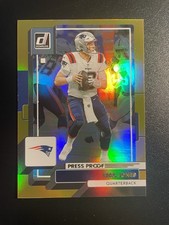 2022 Donruss Gold Press Proof Premium Mac Jones 2nd Year #134