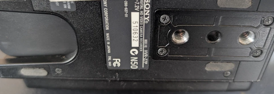 Sony HVR-Z7P HDV PAL Camcorder, Accessories & Pelican Case - Complete Kit - Image 4 of 4