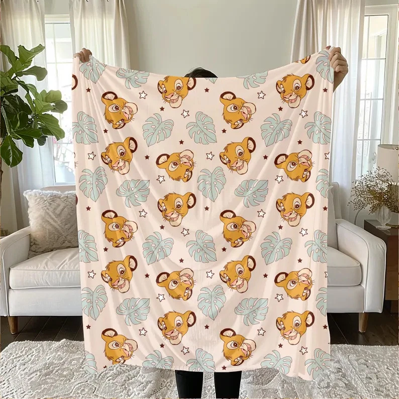 Disney Lion King Simba Fleece Blanket