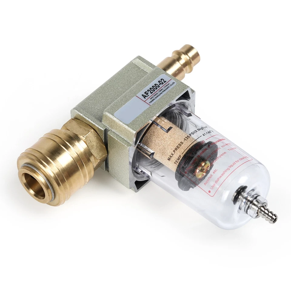 Compressed Air Filter Separator with Mounting Bracket for Industrial Tools - Image 2 of 4