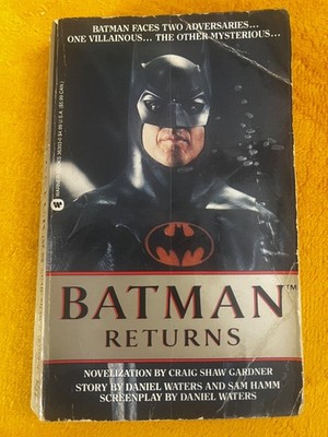 Batman Returns Movie Novelization Craig Shaw Gardner 1992 Paperback Rare Book
