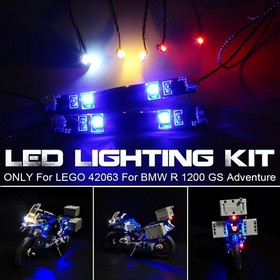 USB LED light lighting set for LEGO Technic 42063 for BMW R 1200 GS