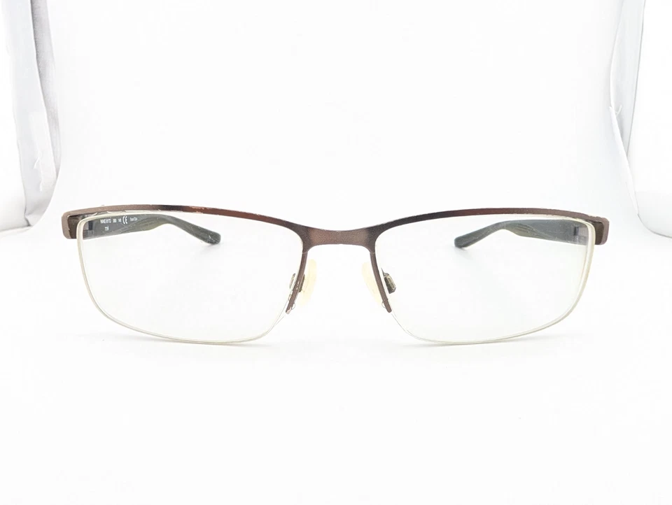 Monturas para gafas Nike solamente, NIKE 8172 068, 56-16-140, gris Foto 2 de 4