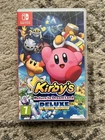Kirby Return to Dream Land Deluxe- Nintendo Switch Game and box