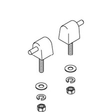 Kohler 1035010-7 Hinge Pack- Toilet Seat- Check