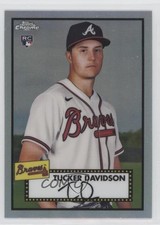 2021 Topps Chrome Platinum Anniversary Refractor Tucker Davidson #25 0b3
