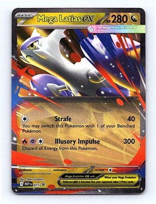 Mega Latias ex Holo 011 ME: Mega Evolution Promo Promo NM