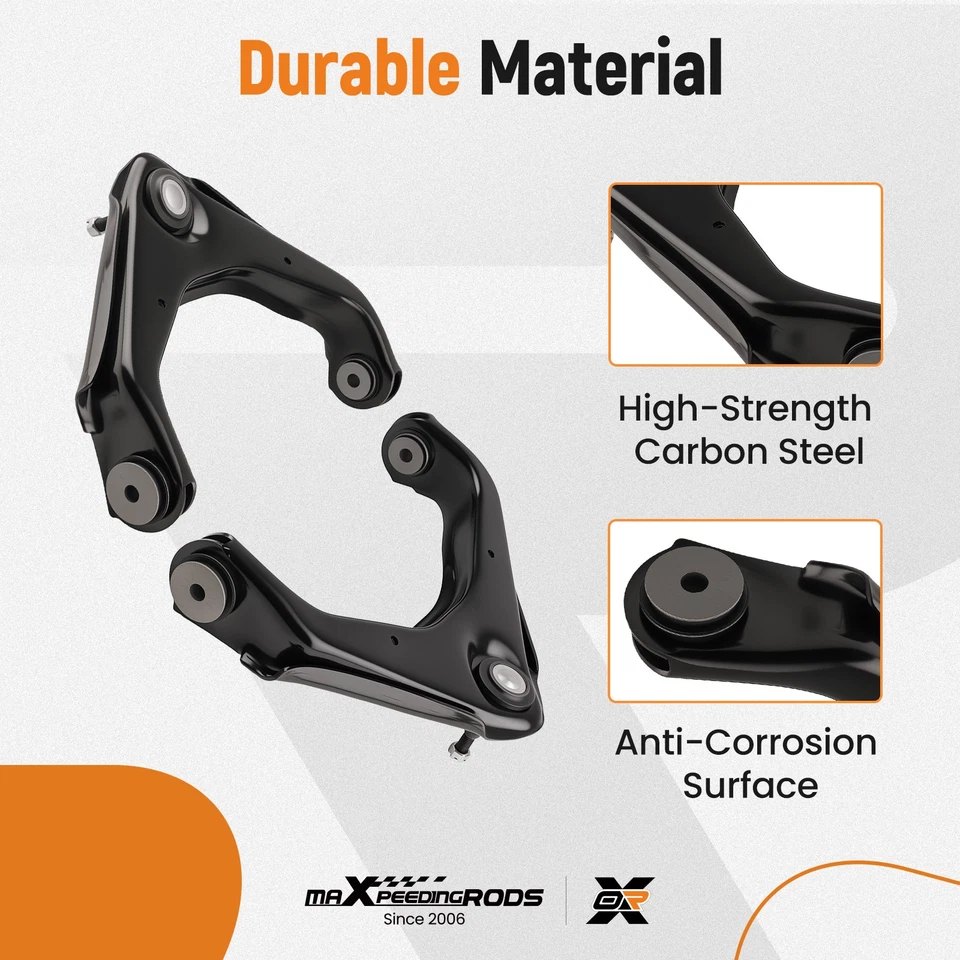 Brazos de control superiores delanteros para Chevy Silverado GMC Sierra 2500 3500 HD 1999-2010 Foto 2 de 4