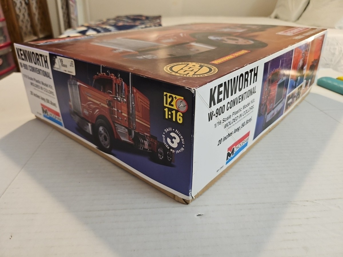 ラ*ラ様 MONOGRAM KENWORTH W-900 1/16スケール Monogram Kenworth W-900 Conventional Semi Tractor Truck, 1