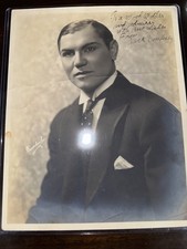Jack Dempsey signed original 8x10 photo type ...