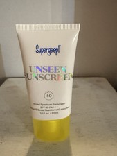 Supergoop Unseen Sunscreen SPF 40 - 20 ml Travel Size - Sealed