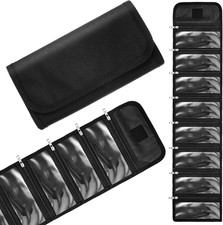 Money Organizer, Money Wallet for Cash with 8 Zippered Pockets Multipack Cash Bi
