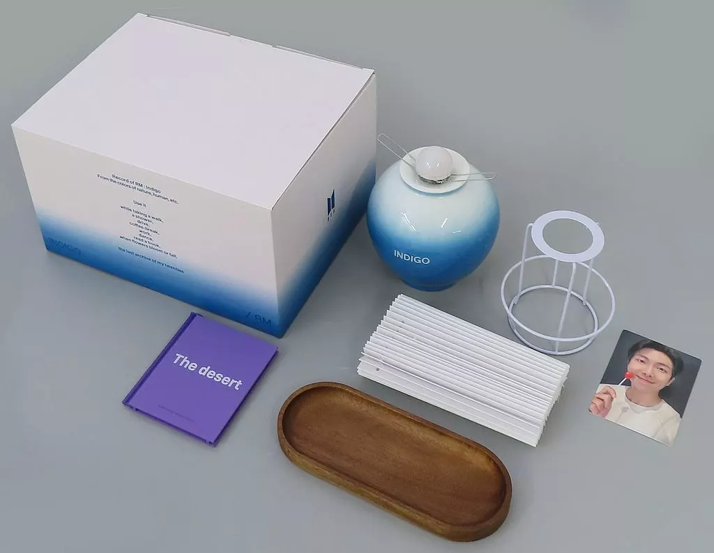 BTS MERCH BOX #16 RM Indigo BOX FULL SET | eBay