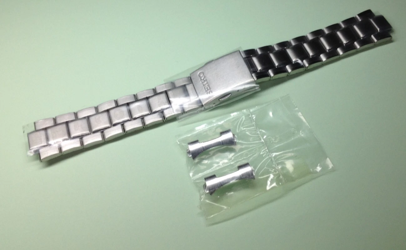 SEIKO Stainless Steel Watch Band - 20mm - N.O.S - Part # M0TF511J0
