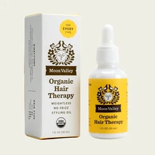 New MOON VALLEY ORGANICS Every Type Of Hair Organic Hair Therapy Oil