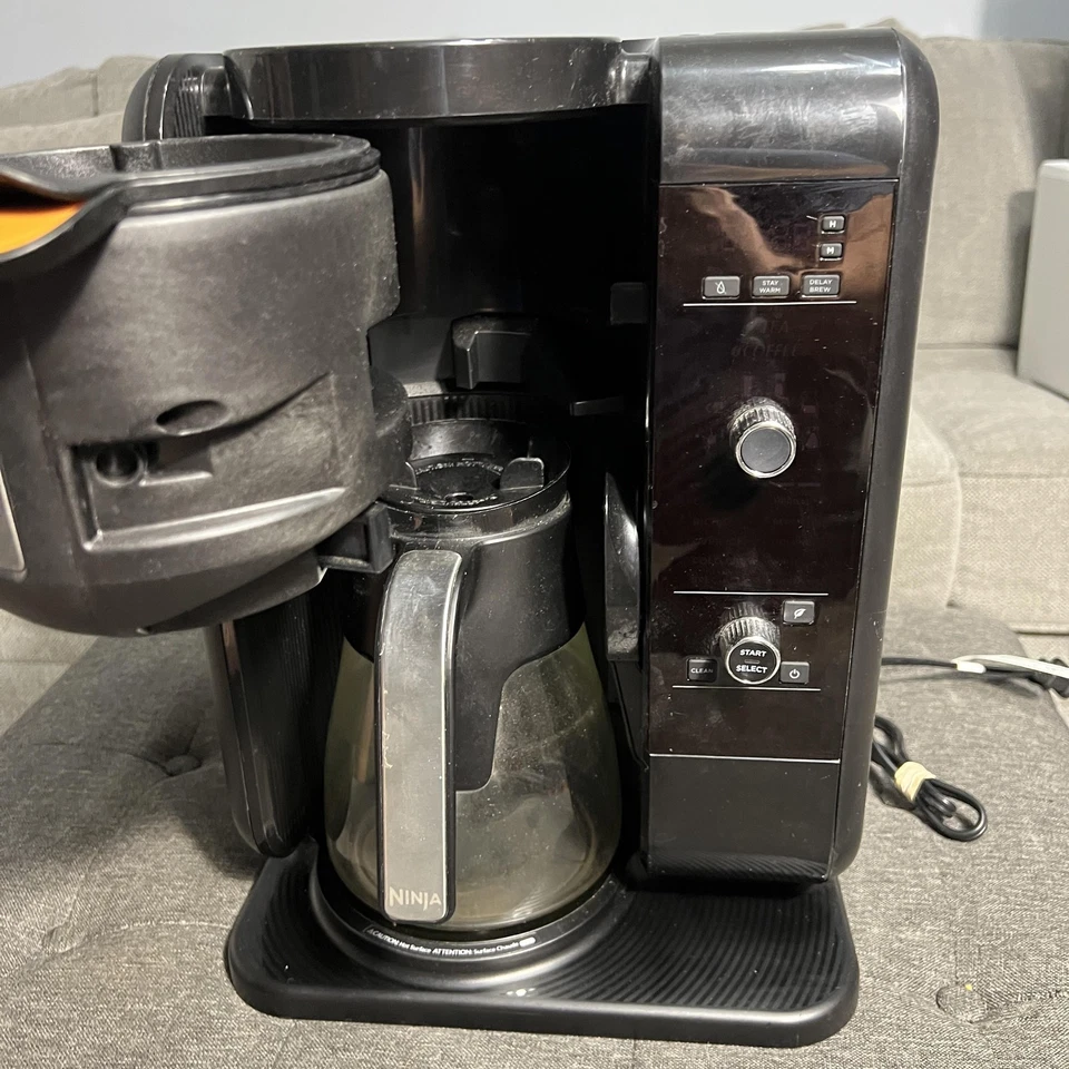 Ninja Coffee Maker CP301 Glass Carafe Basket Filter Multi-Serve Brewer Black - Image 4 of 4