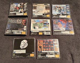 Sega Saturn Japanese Game Lot Street Fighter Zero