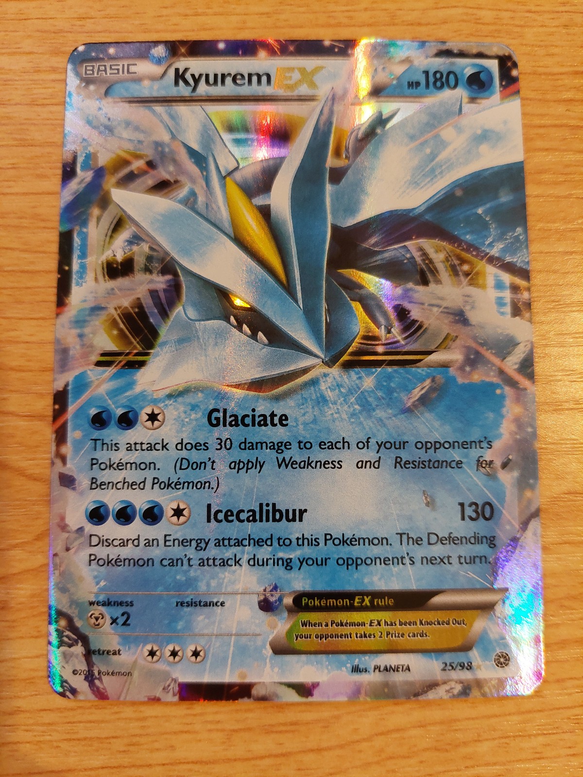Kyurem EX - 25/98 (Ancient Origins) - Near Mint NM - Ultra Rare
