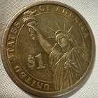 2007 P  Pos A  PRESIDENTIAL DOLLAR COIN 1ST PRES. GEORGE WASHINGTON 1789-1797 — photo 4
