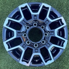 Oem Gmc Machined Black Sierra 2500 Pickup Denali Wheel 18 Factory Rim 85144286