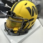 TERRY McLAURIN  Custom SIGNED WASHINGTON COMMANDERS RAVE SPEED MINI HELMET F1 — photo 4