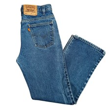 Vintage Levi  s 517 Orange Tab Blue Denim Jeans Fits like 32x29 Bootcut USA 90s