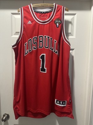 Derrick Rose Adidas Chicago Los Bulls Swingman Basketball Jersey