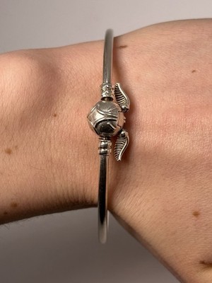 Pandora 925 Sterling Moments Harry Potter Golden Snitch Clasp