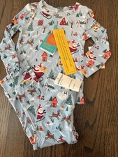 Posh Peanut Toddler 2 Piece Bamboo Holiday Pajamas 18-24 Months NWT