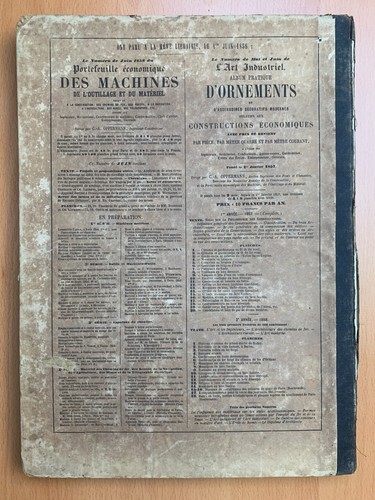 Nouvelles Annales de la Construction - Oppermann - Année 1855 complète -Planches - Picture 13 of 14