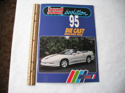 JOUEF EVOLUTION DIECAST 1995 DEALER CATALOG 31 PAGES