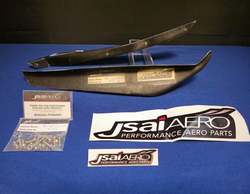 AUDM JSAI AERO Nissan Fairlady JDM Z33 350Z Rare Front Bumper Canards Universal+ - Picture 18 of 20