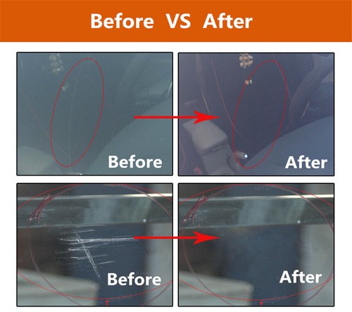 1 Set Car Cerium Oxide Windshield Polishing Agent Scratch Removal Tool Kit 100g - Picture 15 of 17