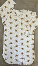 Vintage Winnie The Pooh Hundred Acre Collection Women  s Pjs Gown Pooh Angel Halo