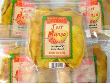 Trader Joe's Just Mango Dried Fruit Slices 1 2 3 4 5 Bag Bags New & Fresh 