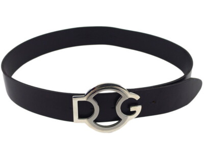 DOLCE&GABBANA belt DG mark buckle Authentic Used g17477 | eBay display picture 2