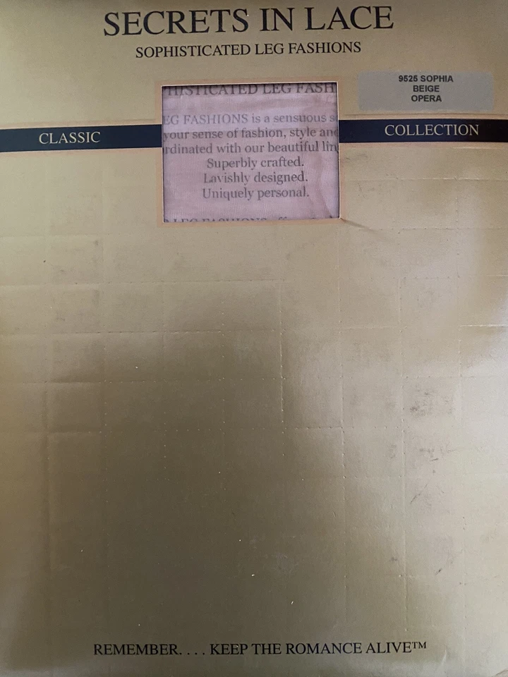 Secrets in Lace #9252 voll modische Strümpfe, beige, Oper - Bild 2 von 2