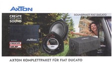 Pacchetto audio Axton per amplificatore Citroen Jumper DSP, altoparlanti, sub...