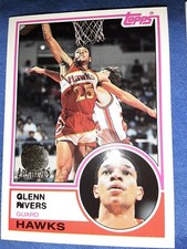 1992-93 Topps Archives #40 Glenn Rivers Atlanta Hawks GOLD FOIL INSERT