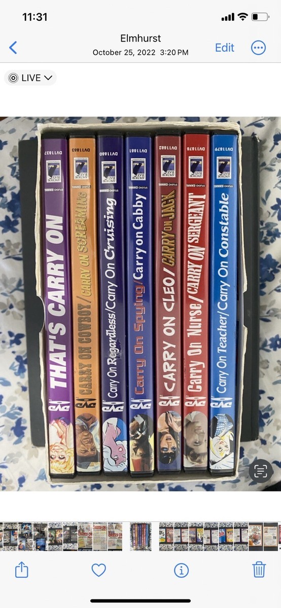 The Carry On Collection Box (DVD ,2002 7 -disc Set) | eBay